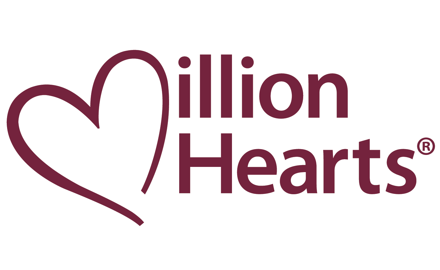 Million hearts logo